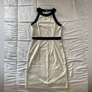 Black and ivory H&M dress